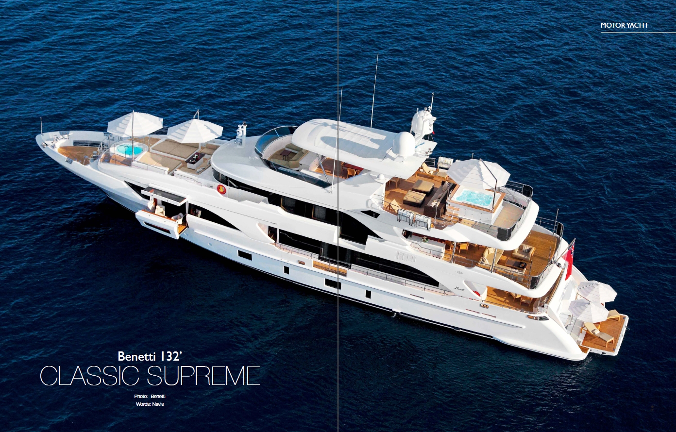 The Benetti Classic Supreme 132