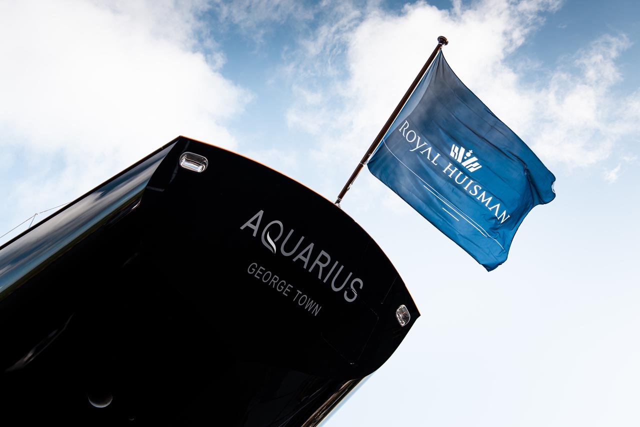 AQUARIUS Royal Huisman stern 1