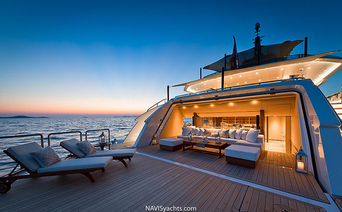Alia luxury yacht Samurai