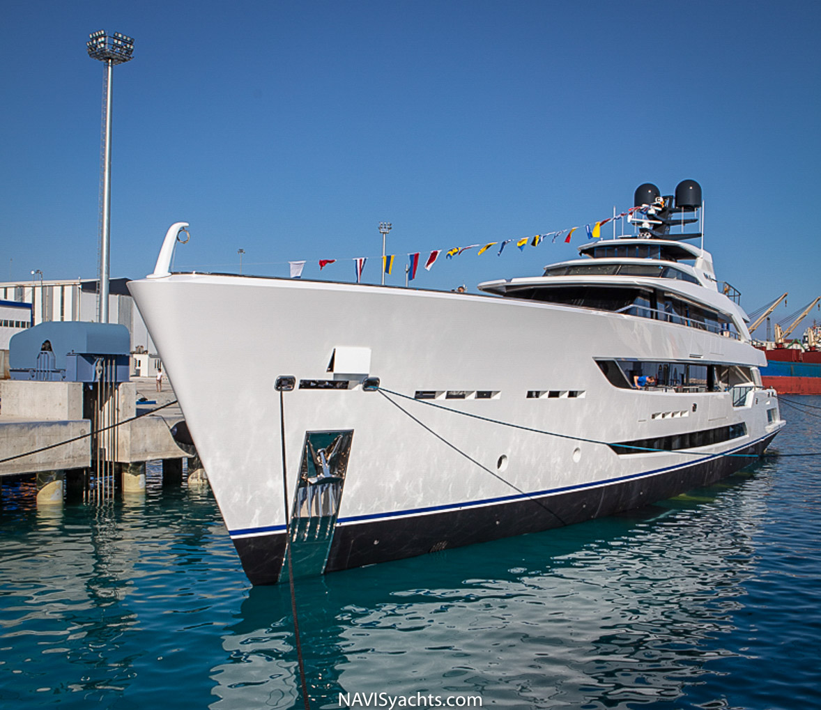 Alia Yachts launched of 55m superyacht Al Waab II 