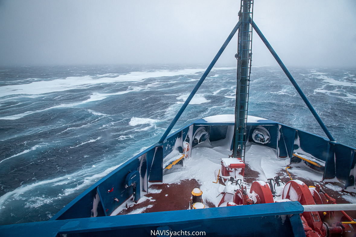 Giant waves of the Roaring Forties