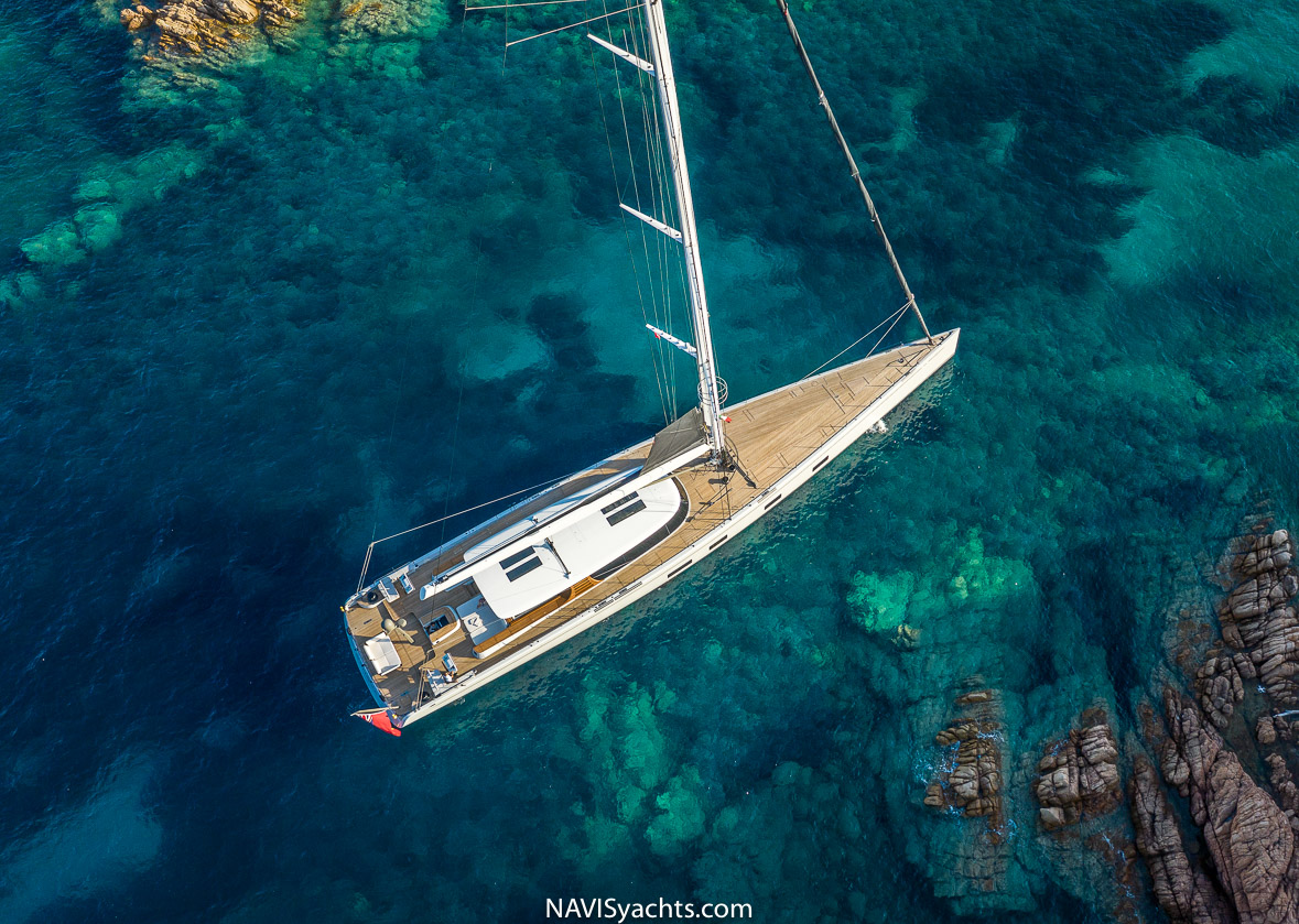 Baltic Sailing Yacht 43m Canova, featuring a DSS Foil reviewed