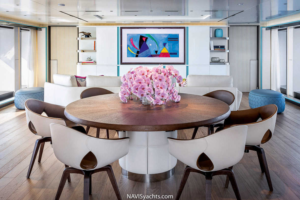 CRN superyacht Rio interiors