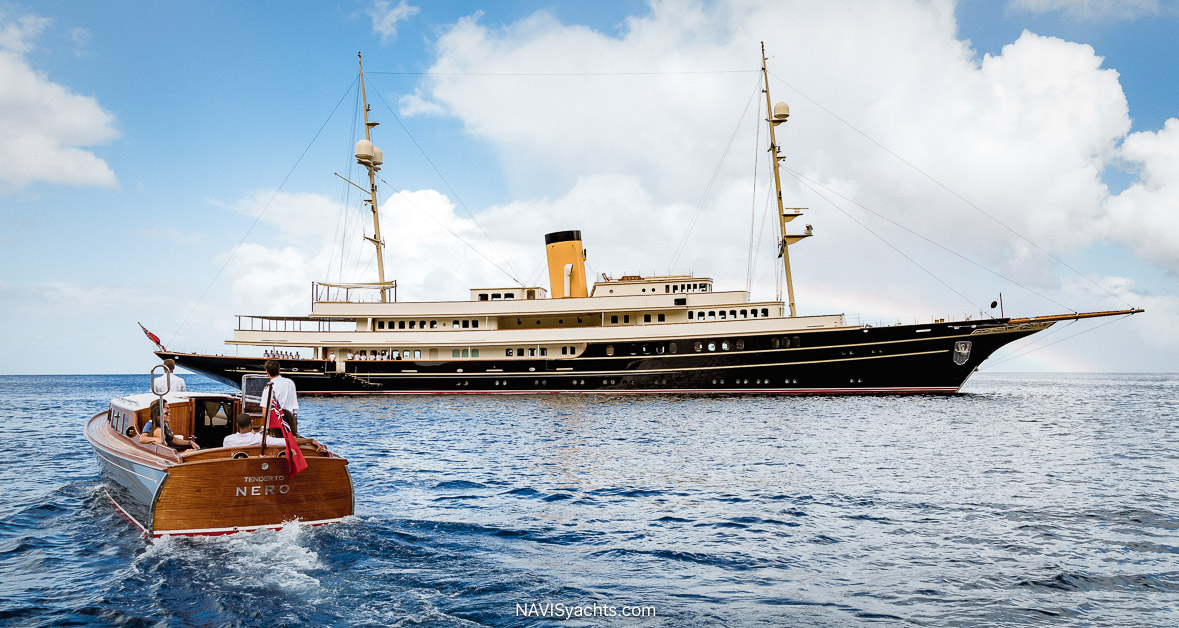 Nero Yacht: 90m 1930s-Inspired Classic by Corsair
