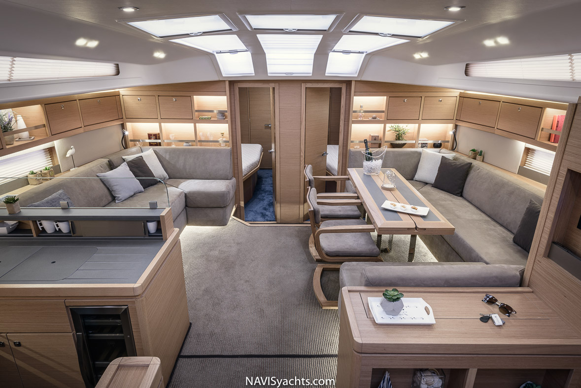 Dufour D63 sailboat, boat review