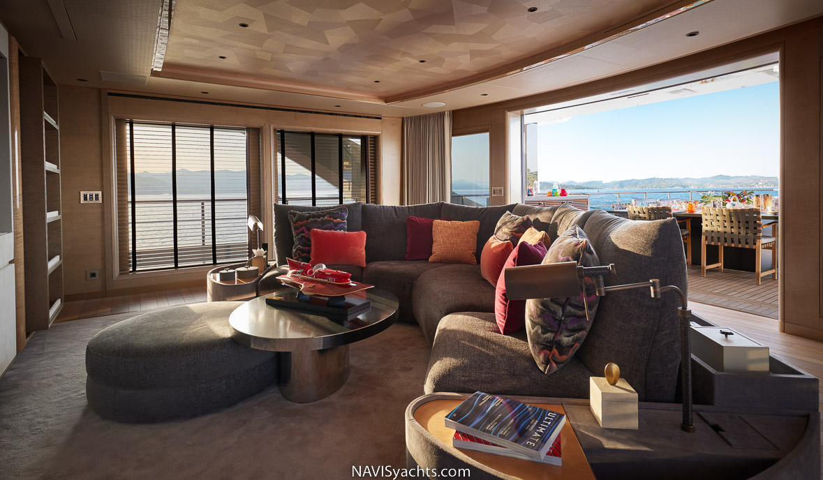 Feadship superyacht Somnium interiors
