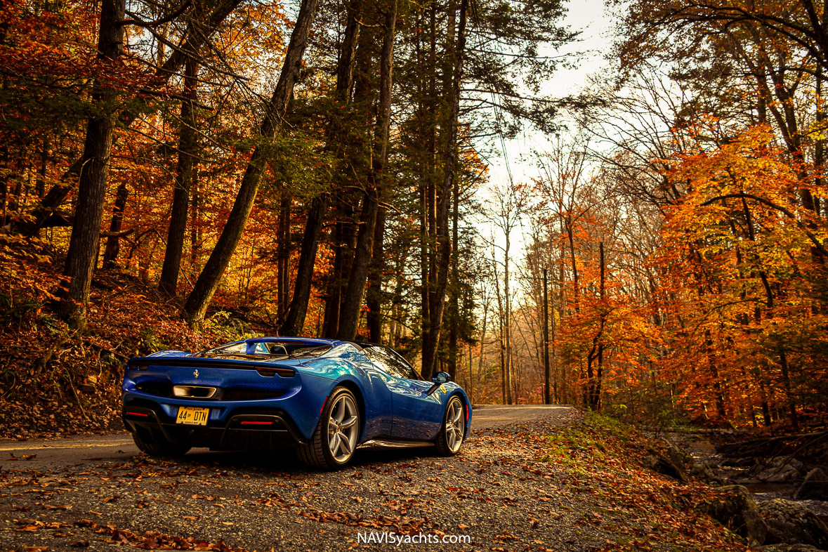 New York City to Newport Ferrari 296 GTS Fall Expedition