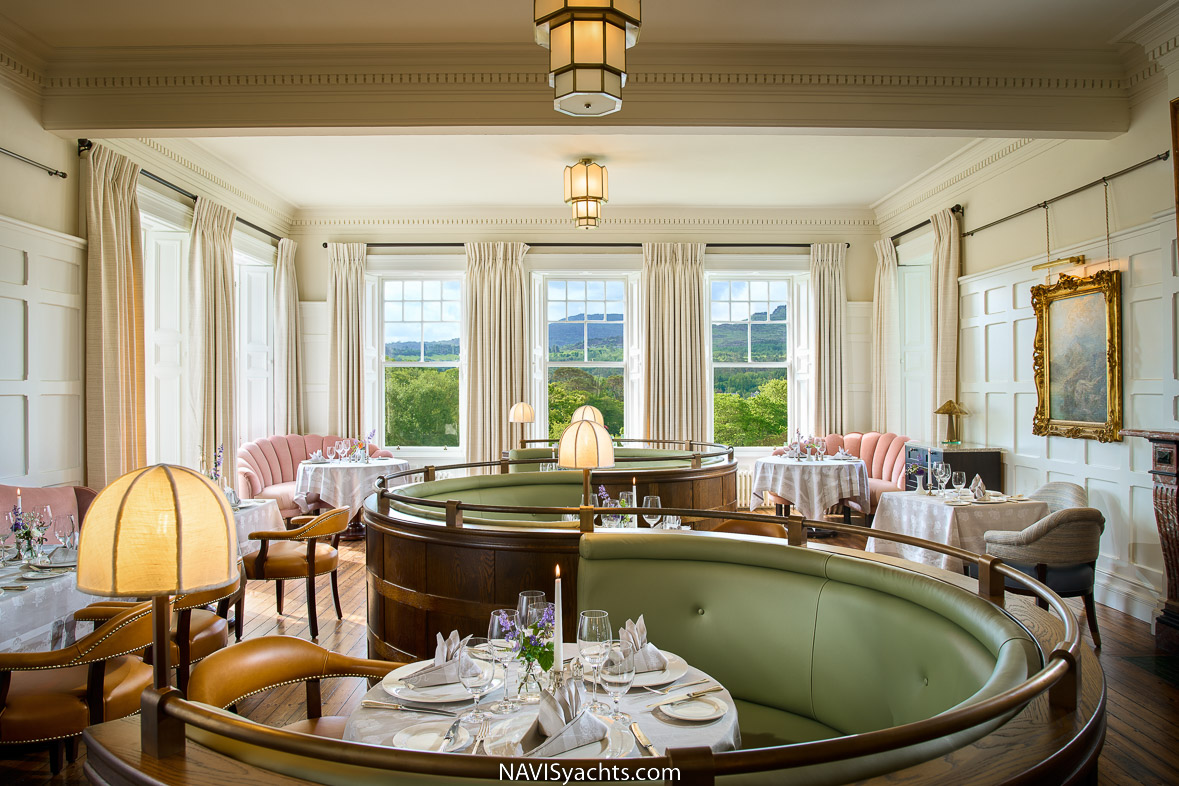 Fine dining with Kenmare Bay views at Park Hotel Kenmare