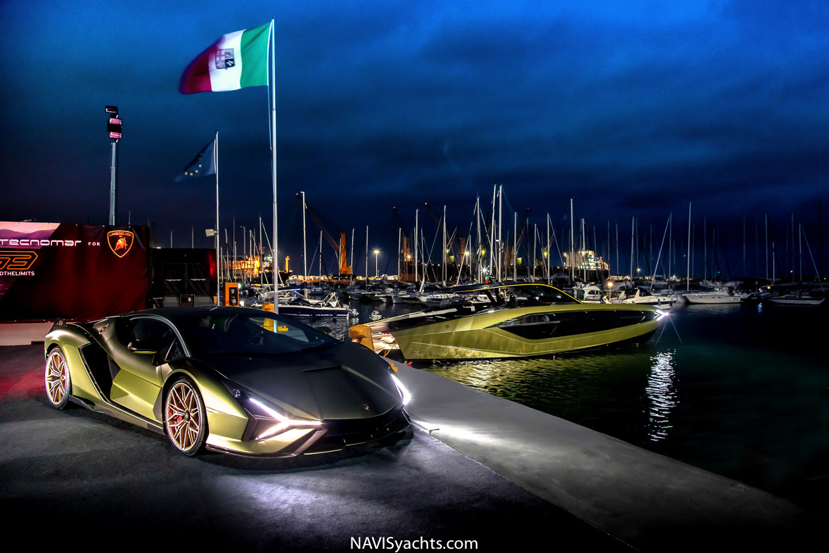  TECNOMAR for LAMBORGHINI 63 Motoryacht First View