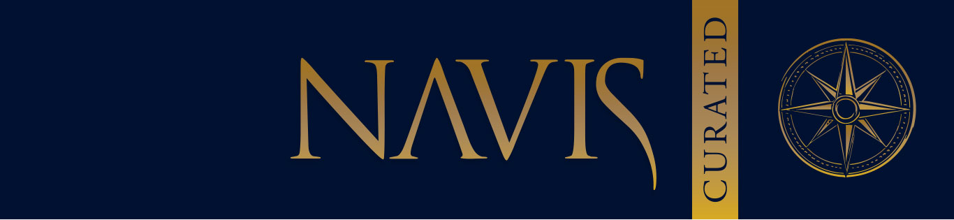 The NAVIS Curated Badge and Compass Symbol are instantly identified as global benchmarks in luxury, refinement, and excellence.