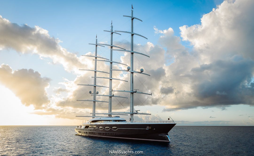 The Art of Crossing Oceans in Silence Oceanco 106m Black Pearl