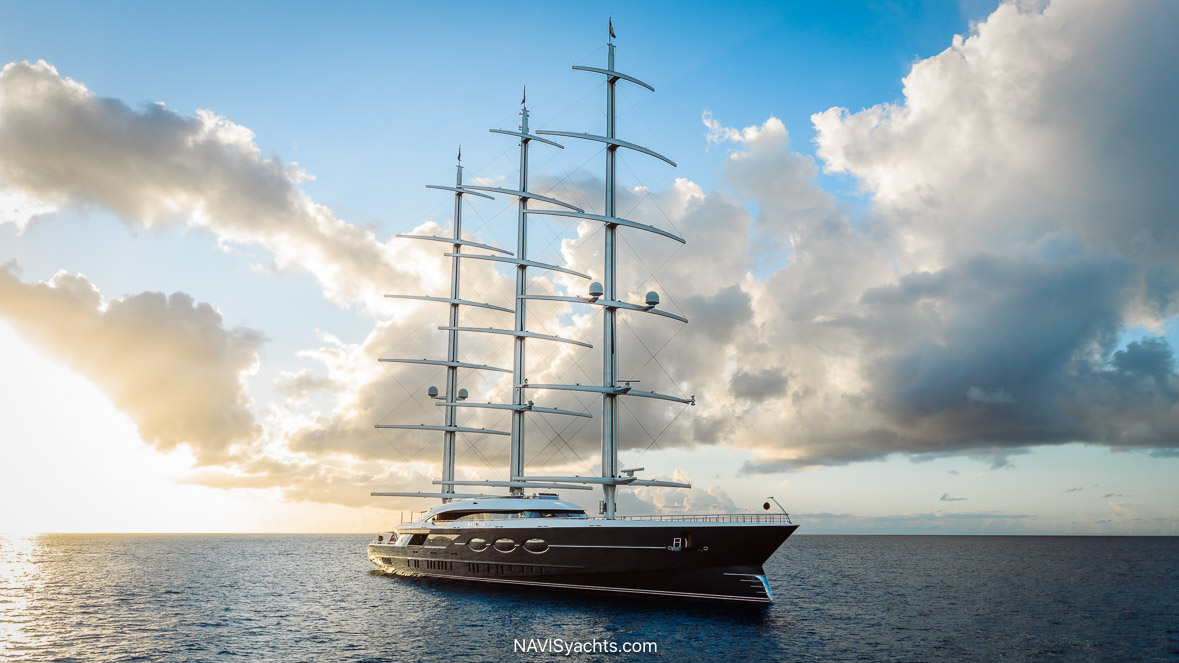 The Art of Crossing Oceans in Silence Oceanco 106m Black Pearl