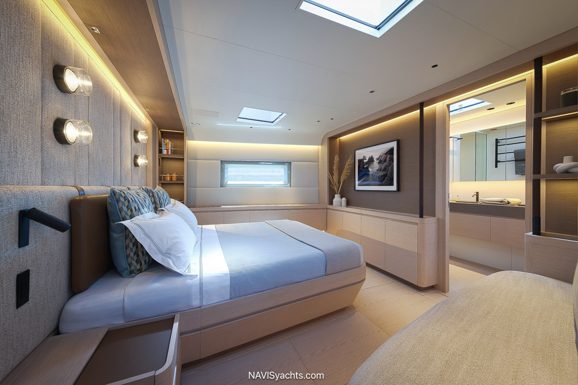 Liberty’s Guest Cabins – A stylish en-suite guest cabin showcasing comfort and craftsmanship.
