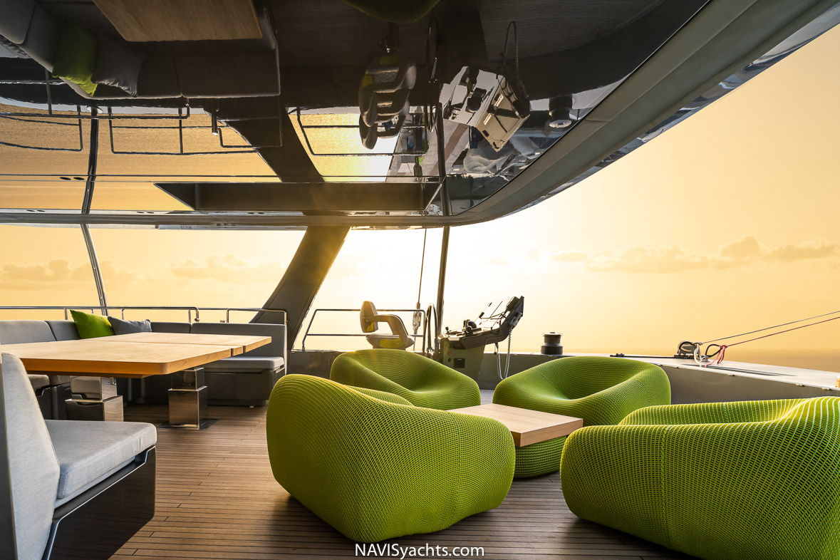 electric sailing cat, Sunreef M/Y 80 Eco, renewable energy sailing cat, environmentally friendly sailing cat
