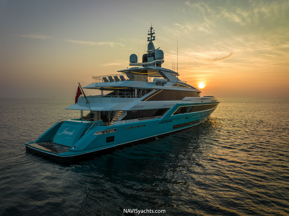 Turquoise Yachts 53m Superyacht Jewels