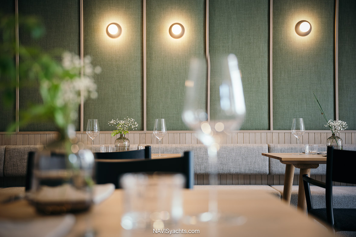 Ullrhaus Gourmetstube dining room in St Anton am Arlberg