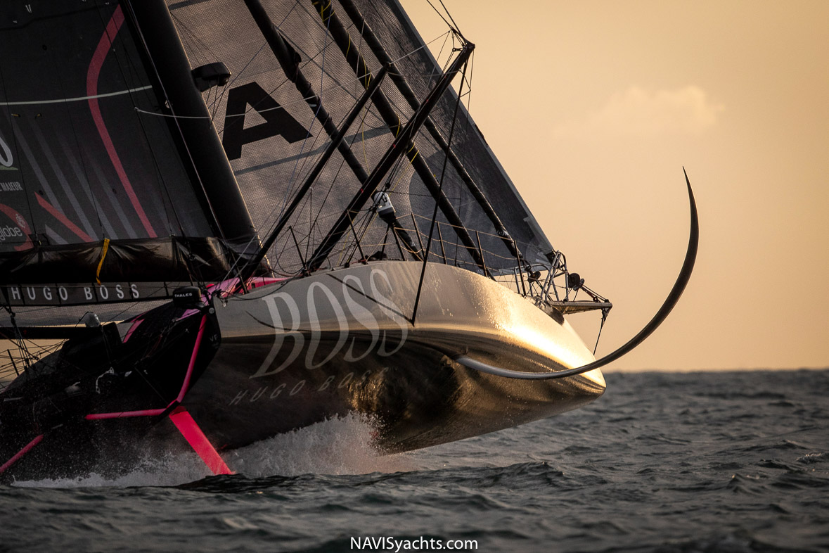 Vendee Globe 2020 Alex Thompson, Hugo Boss sailing