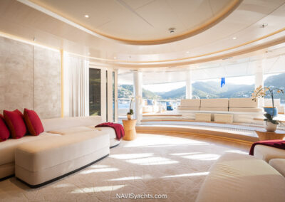 Amels Synthesis luxury superyacht interior designed by Winch Design