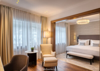 Luxury suite at Grand Hotel des Bains Kempinski St. Moritz