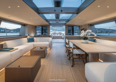 Vitters Magic luxury sailing yacht interior by Design Unlimited and TK Interiors