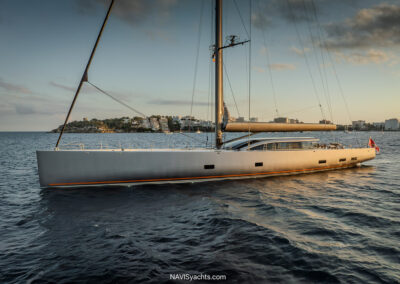 Vitters Magic sailing yacht exterior designed by Reichel/Pugh
